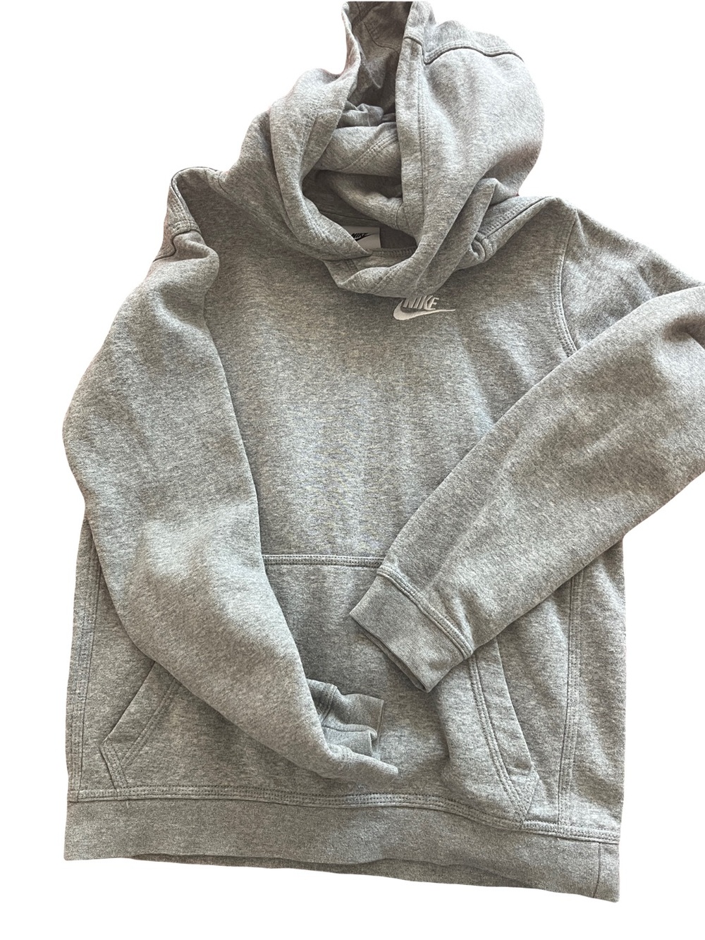 Nike Boy’s Gray Pullover Hoodie SzL (free w purchase)
